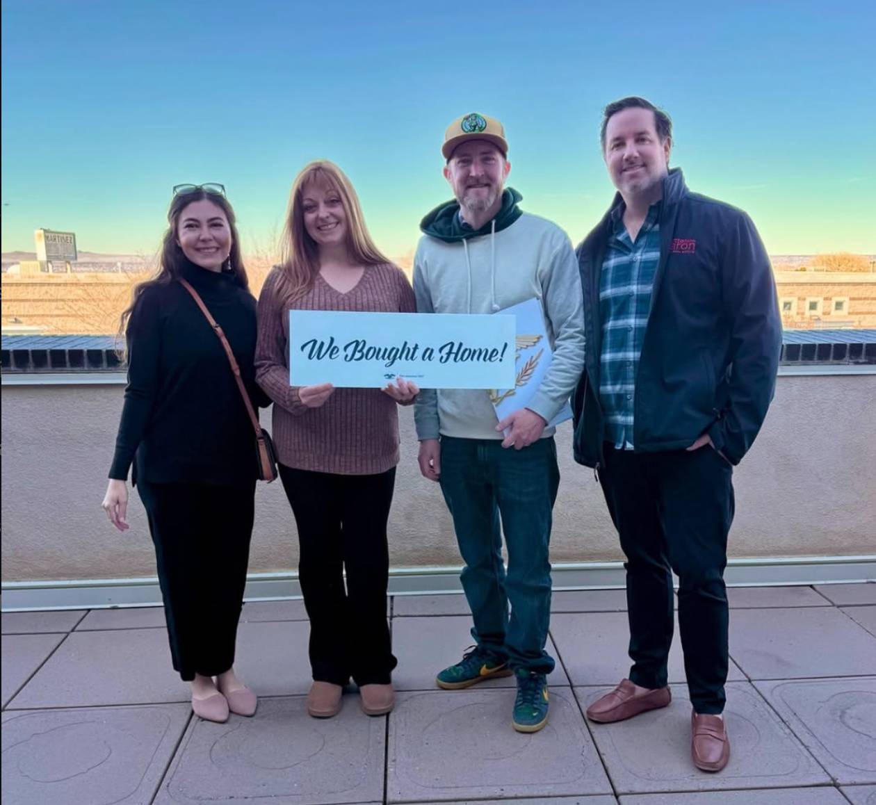 Happy home buyers working with the Better with baron team, local Real estate experts in Albuquerque, NM. Buying vs Renting in Albuquerque: What Makes Sense in 2026?