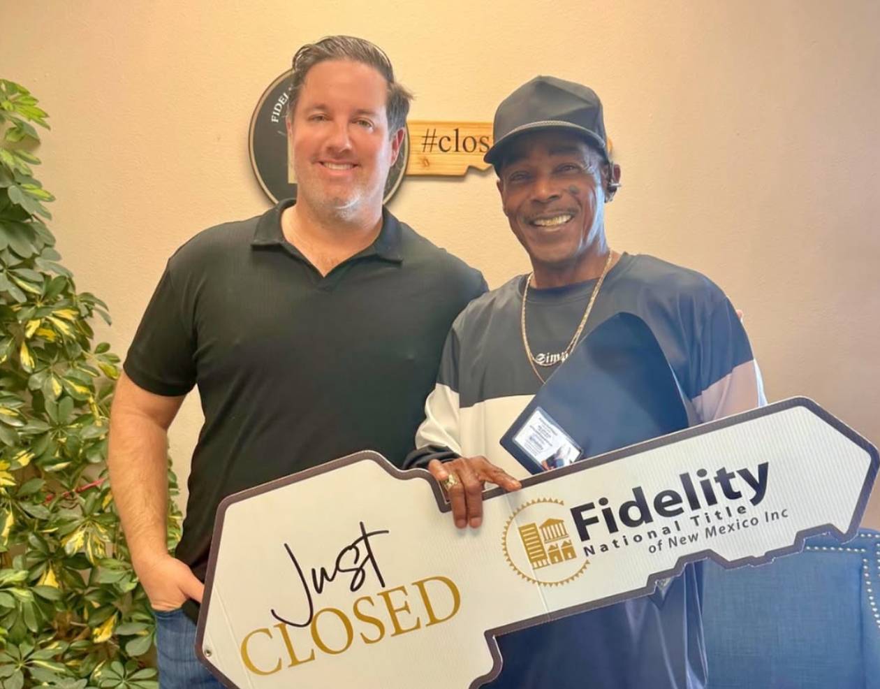 Matt Baron of the Better with Baron real estate team of Albuquerque, NM with a happy home buyer. Closing Costs in Albuquerque: Buyer Guide 2026