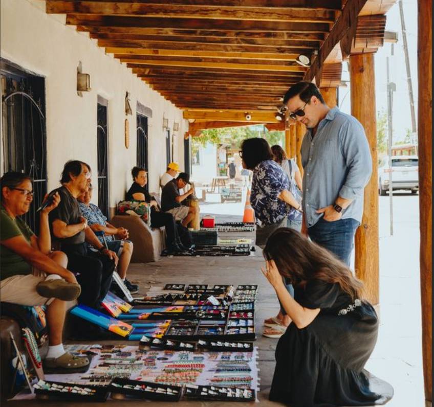 Old town Albuquerque, NM. Matt and Destiny Baron. Old Town Albuquerque homes