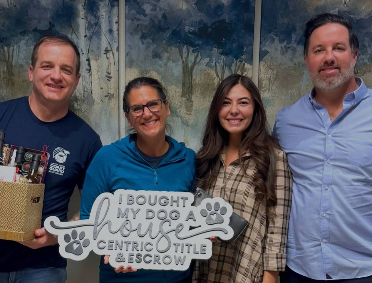 Matt and Destiny Baron from Better with Baron Real estate team in Albuquerque, NM. Pictured with their sellers. Albuquerque Buyer’s Market vs Seller’s Market Explained.