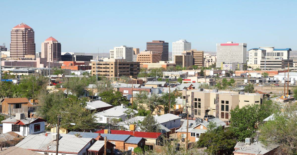 Cash offers in Albuquerque. View of downtown Albuquerque, NM from the south valley.