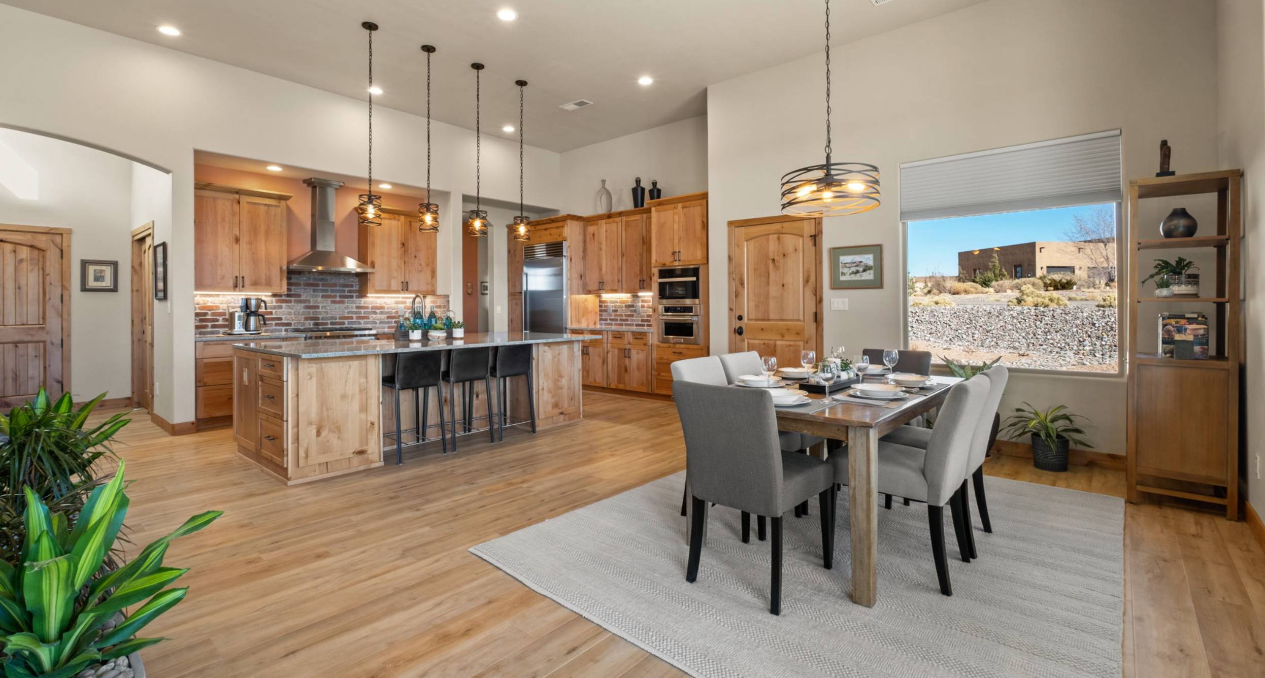 Large updated open kitchen in a home for sale in Albuquerque, NM. How to sell your home in Albuquerque this spring. Better with Baron real estate team. 