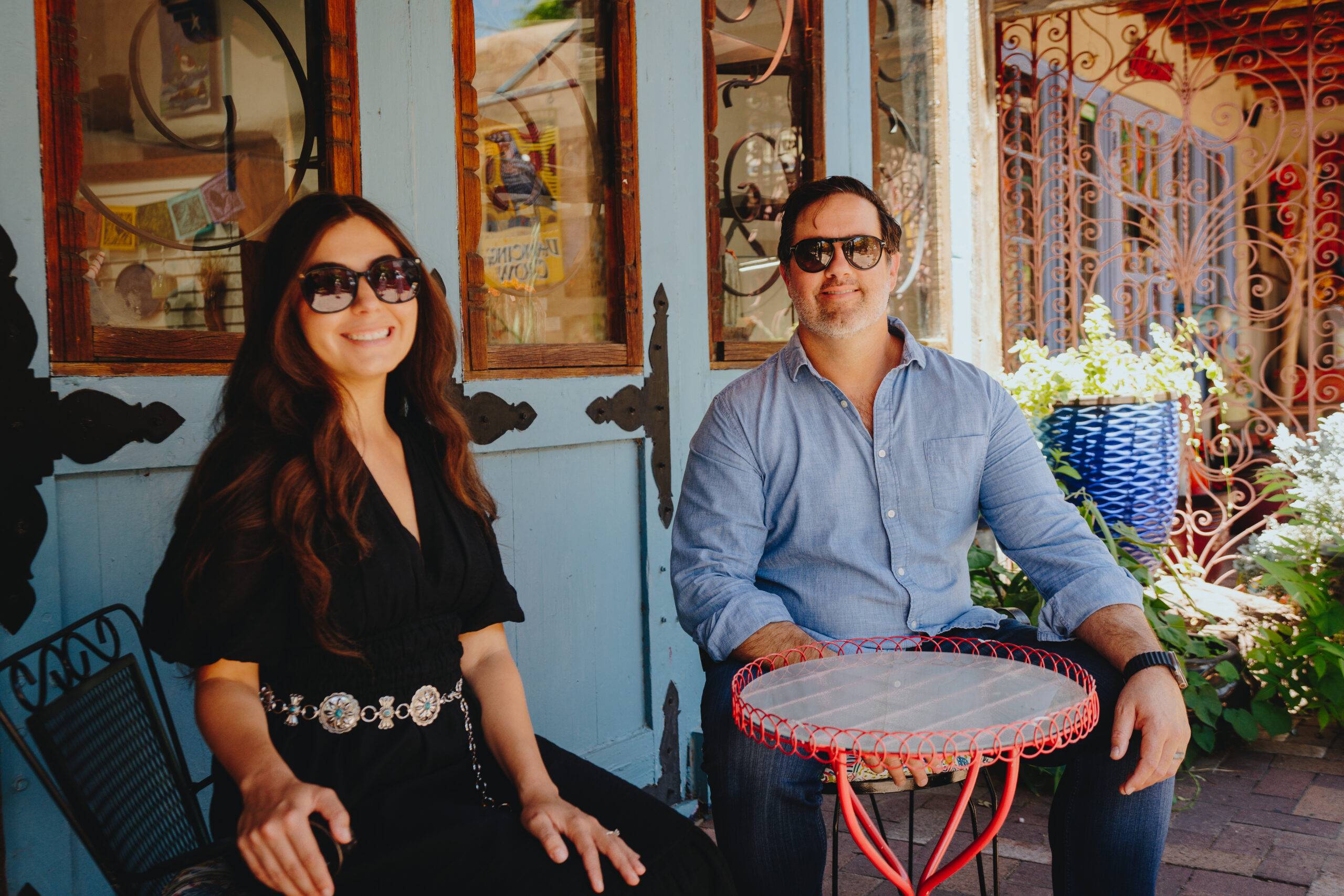 Matt and Destiny Baron of the Better with Baron real estate team of Albuquerque, NM. Old Town Albuquerque homes.