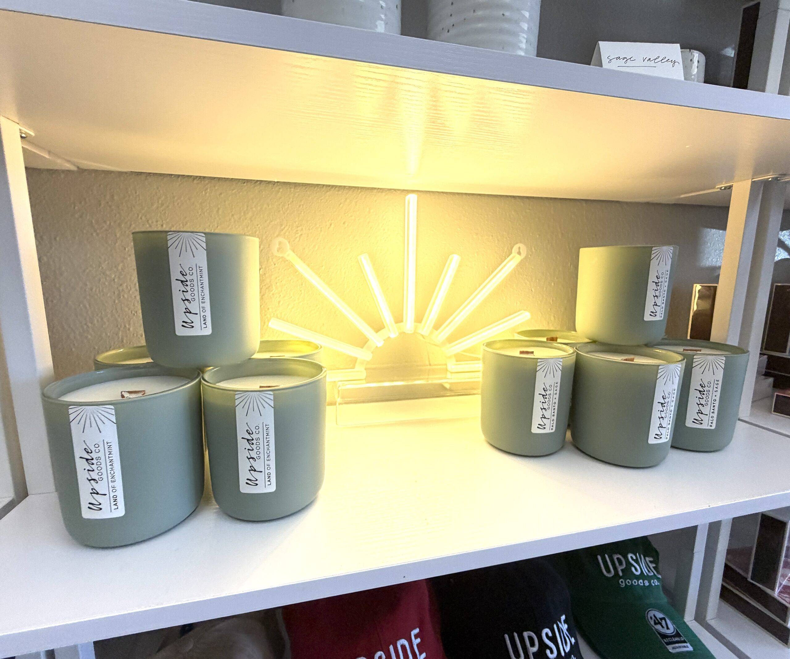 Upside goods candle co. 