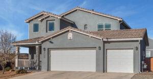 Beautiful two story gray stucco home for sale in Albuquerque, NM. The Most Common Reasons Albuquerque Homes Don’t Sell.